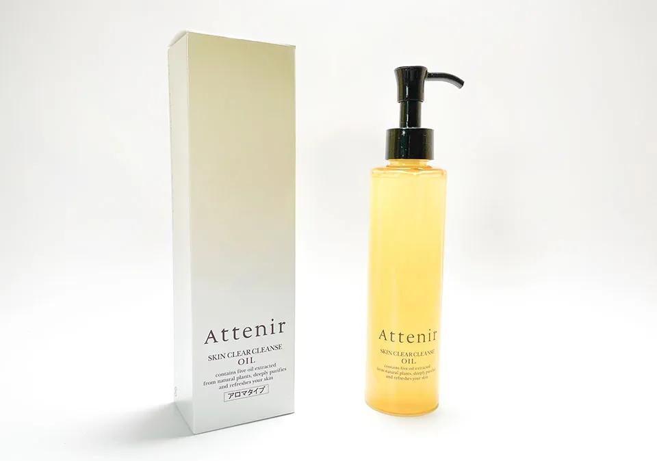 アテニアクレンジングの商品と箱の画像