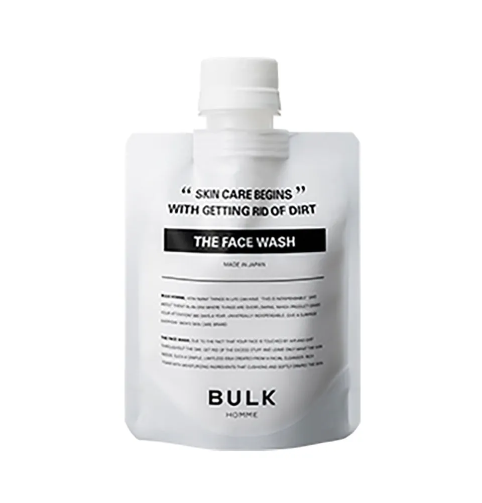 バルクオム洗顔写真