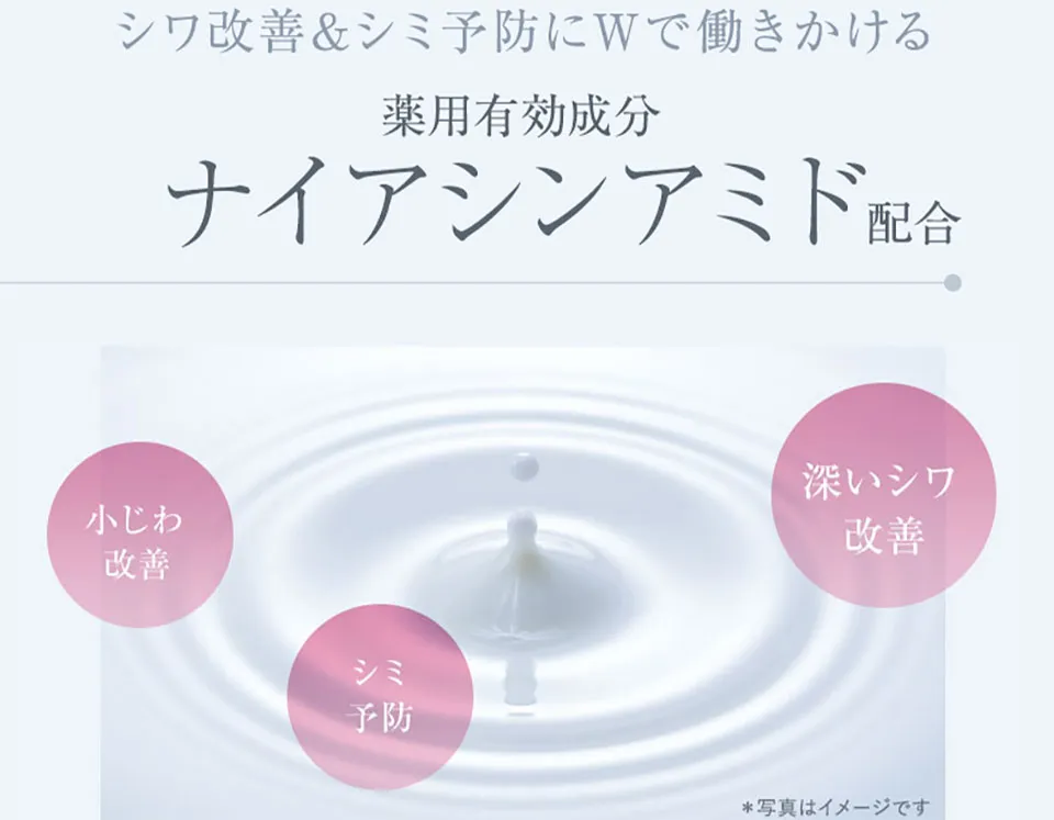 コラリッチナイアシンアミド解説写真