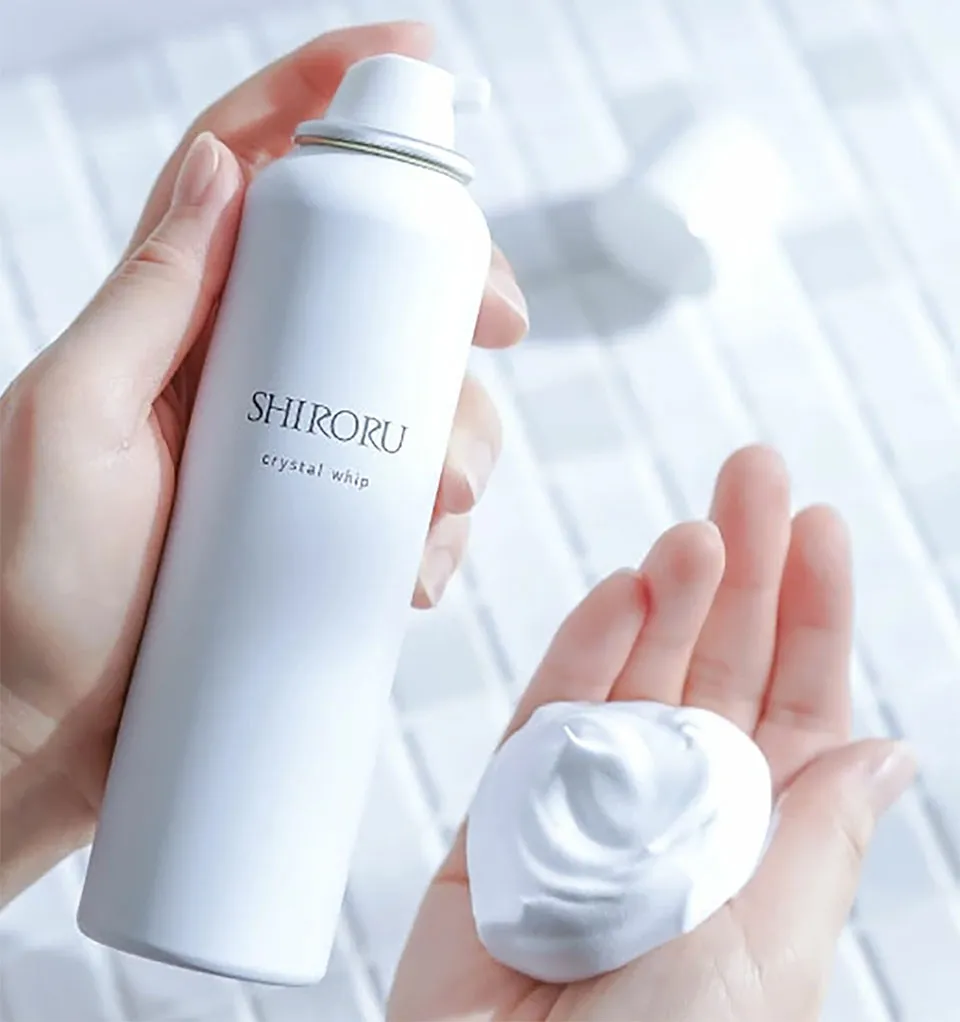 クリスタルホイップ泡写真