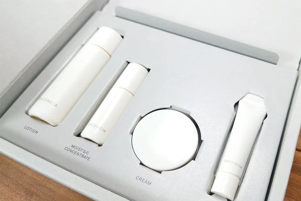 ディセンシアトライアルセット保湿写真