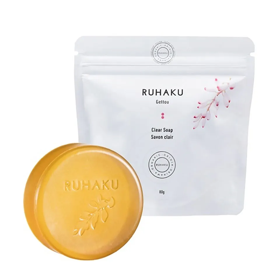 琉白月桃クリアソープ写真