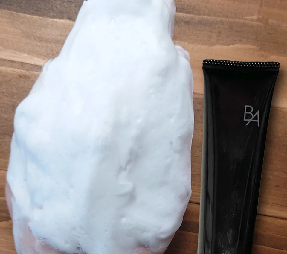 BAウォッシュ泡写真