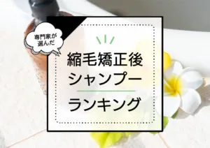 縮毛矯正後シャンプーおすすめランキング11選！ストレートヘアを長持ちさせる商品をプロが厳選 アイキャッチ画像