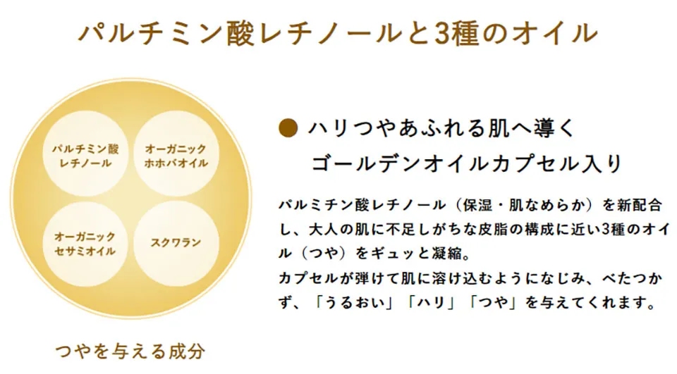 アクアレーベルのオイルカプセル解説