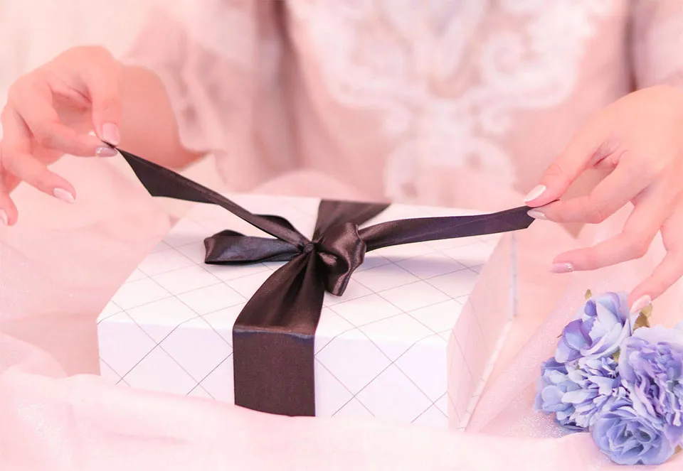 プレゼントの写真