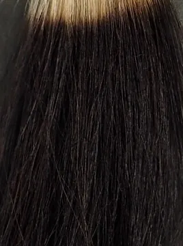 ミープラスで 100%白髪を5回染毛（15分）