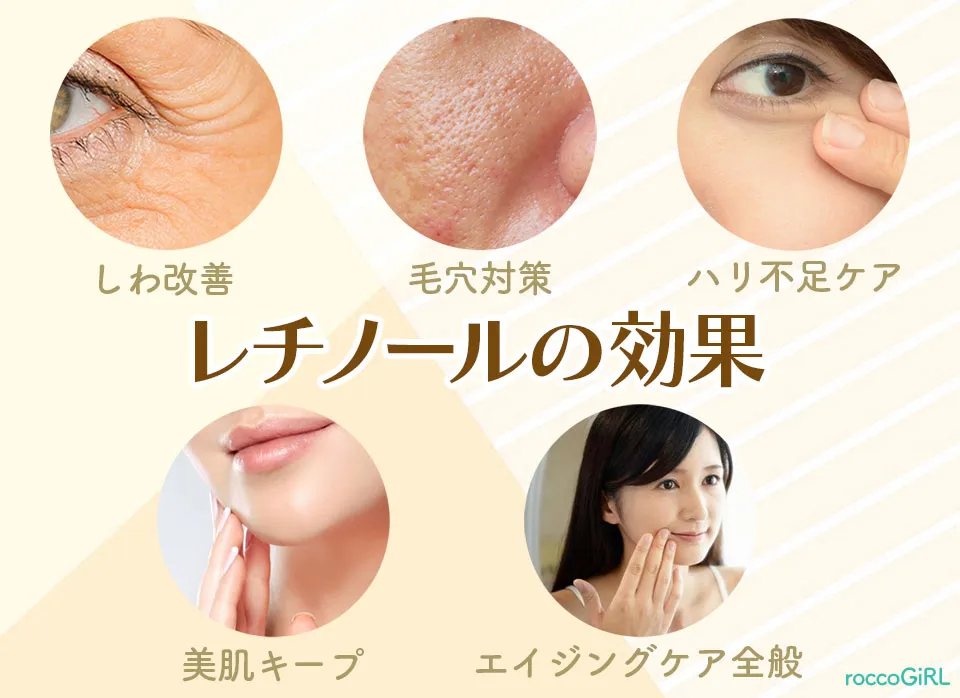 レチノールの持つ効果