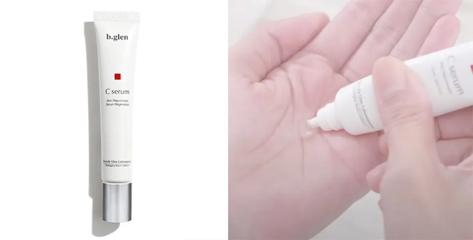 ビーグレンCセラム使用写真