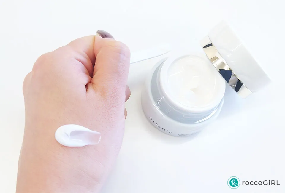 アテニアドレススノー使用感写真