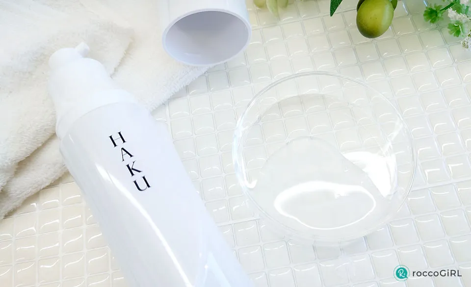 HAKUアクティブメラノリリーサーシャーレとボトル