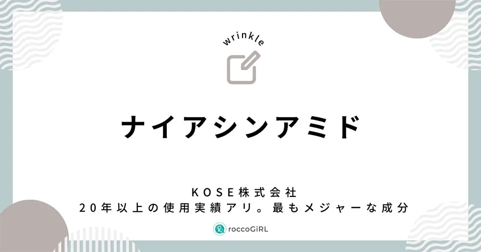 ナイアシンアミド見出し