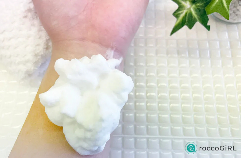 エトヴォスクリアソープバーを使っている画像