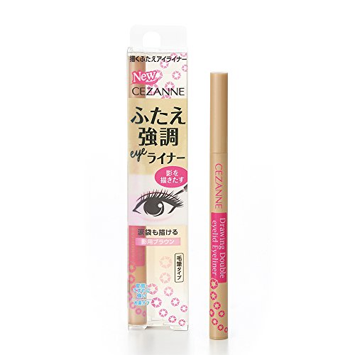 セザンヌ 描くふたえアイライナー 影用ブラウンの商品