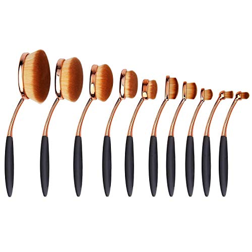GOLDT1 オーバルメイクブラシセットの商品