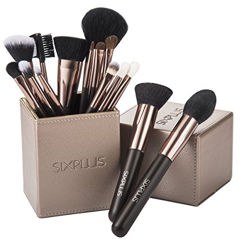 SIXPLUS 限定版 魅力のコーヒー色 メイクブラシ 15本セットの商品