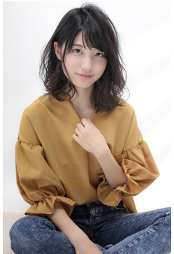 ゆるふわシースルーバング
