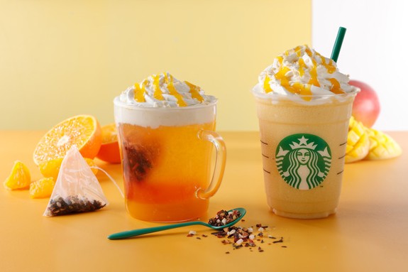 スタバ新作今度は「サンシャイン マンダリン マンゴー ティー」◎紅茶好きさんは要チェック アイキャッチ画像