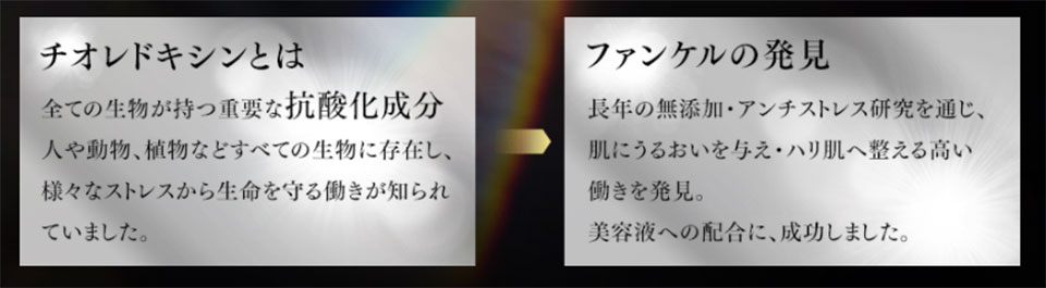 チオレドキシンについてのファンケル公式出典画像