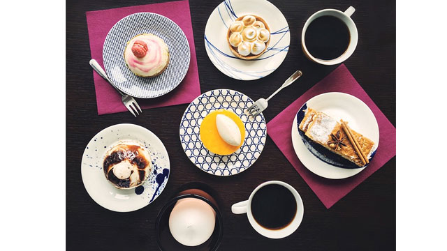コーヒーとデザート