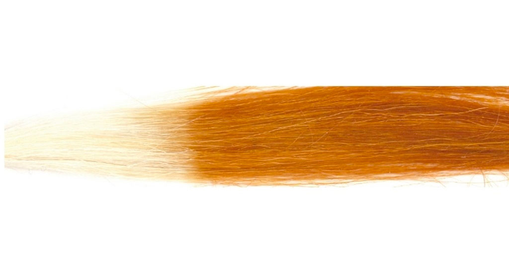 ヘナ100%の仕上がり