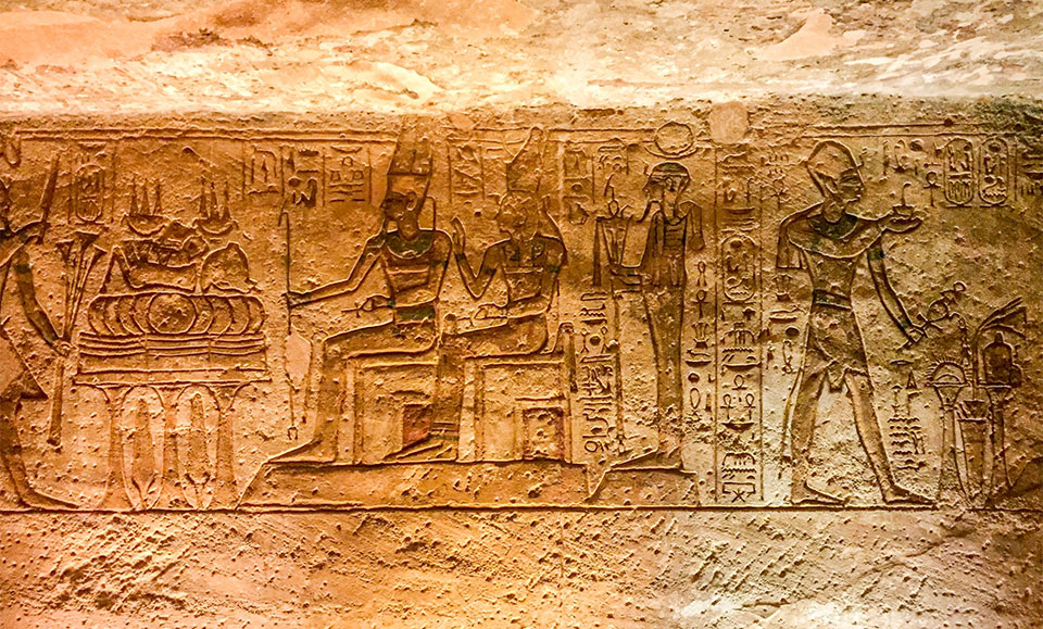 エジプトの壁画