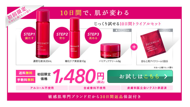 アヤナストライアルセット