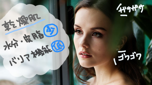 乾燥肌とは?