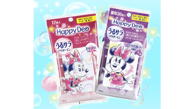 マンダムハッピーデオ-ボディシート-うるサラ-花せっけん