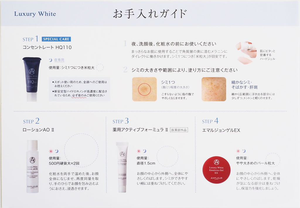 アンプルール 使い方説明書