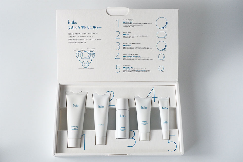 イニクス センシティブ スキンケア トリニティキット 商品画像