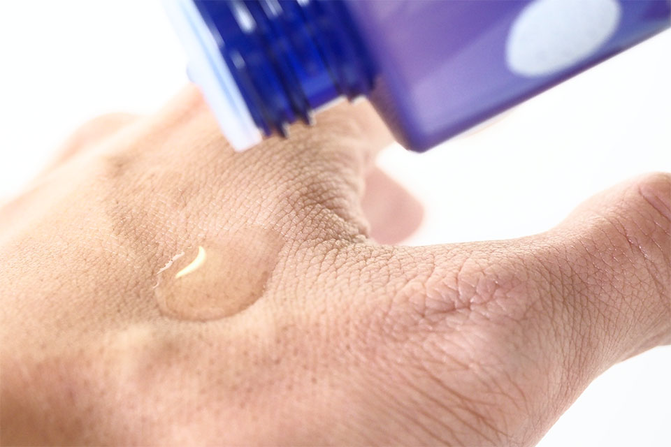 ソラブドウ ボタニックローションのテクスチャー