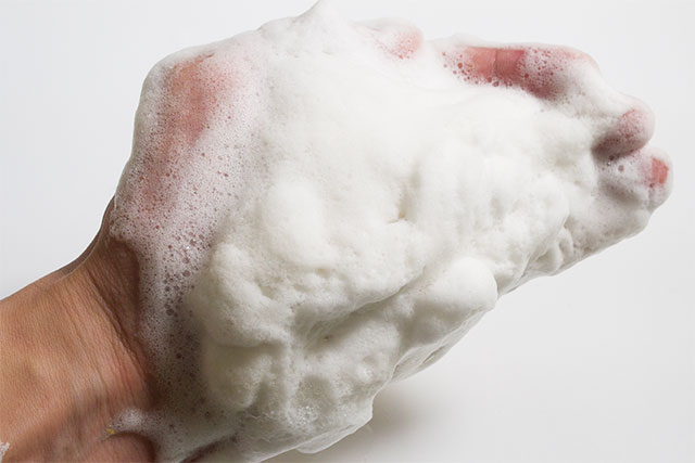 キアラの泡立ち