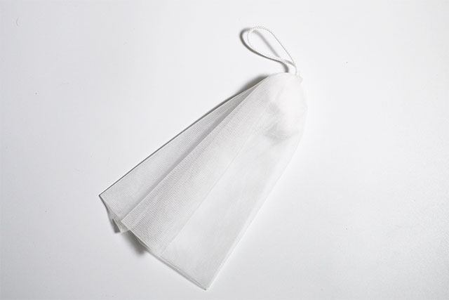 付属の泡立てネット