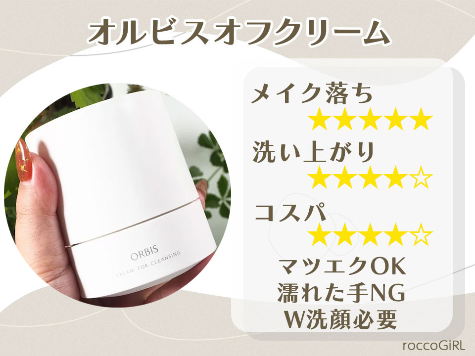オルビスオフクリームの特徴画像
