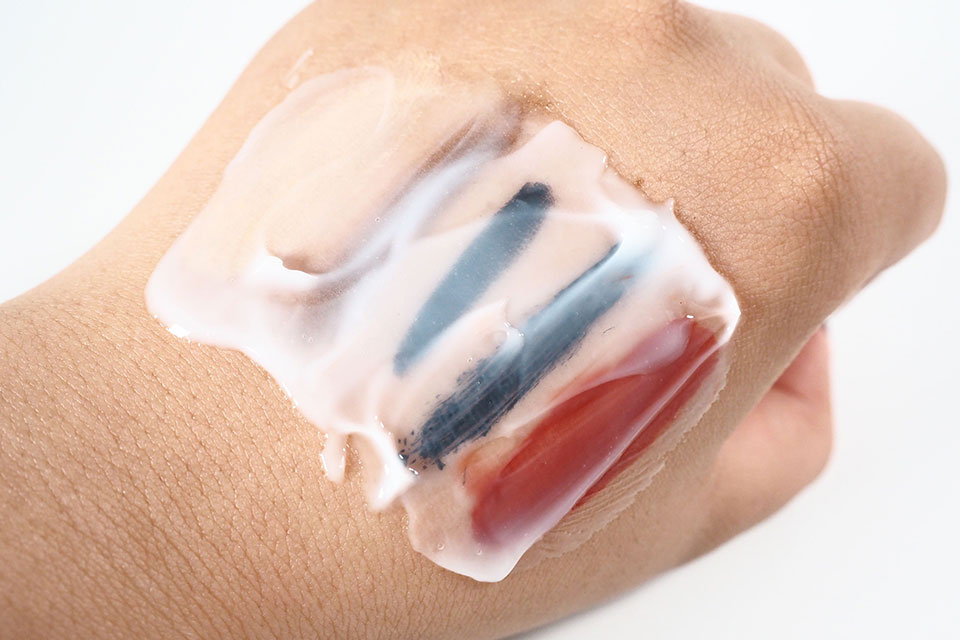 オフクリームの使用写真