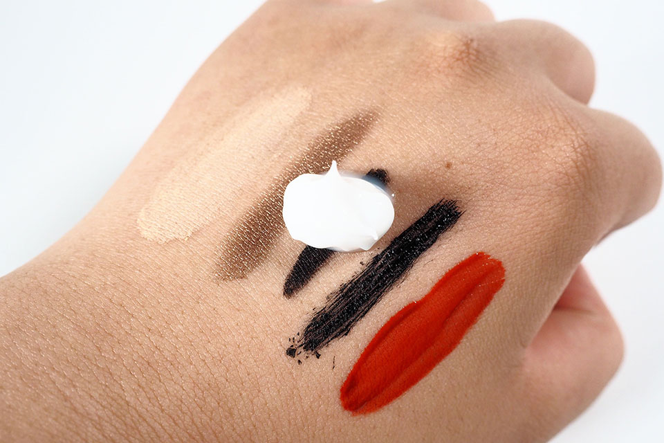 オフクリームの使用写真