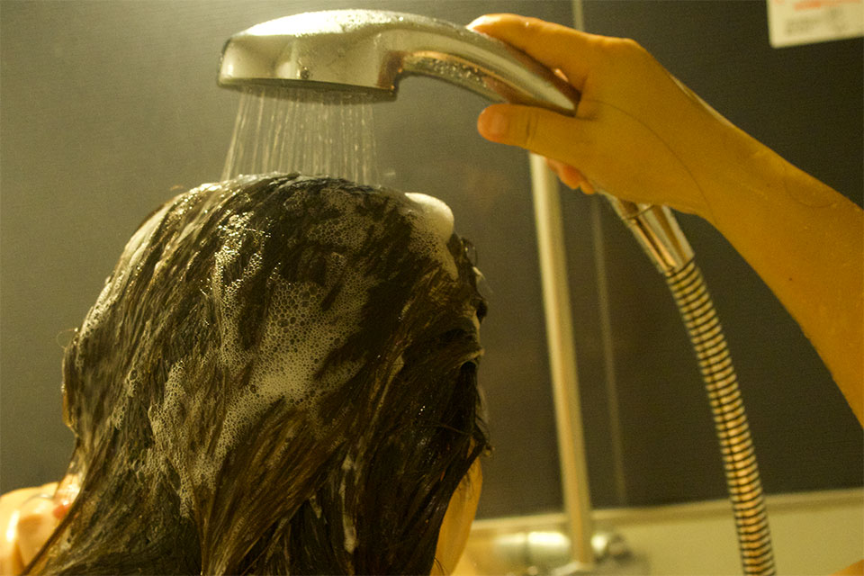 シャンプーの泡切れ