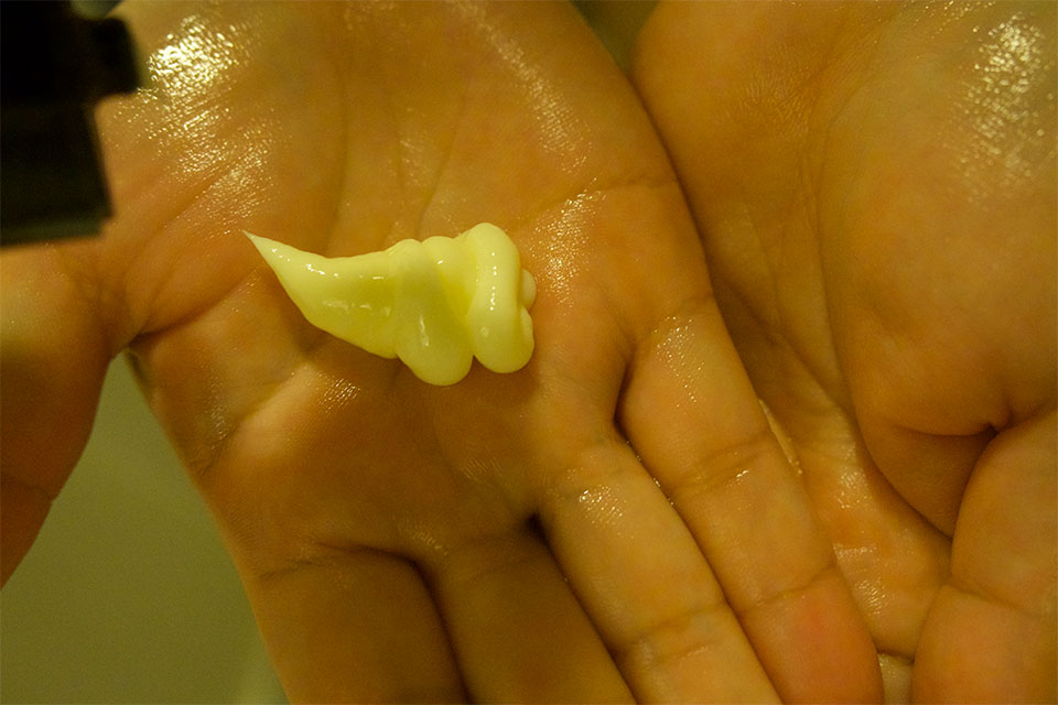 トリートメントのテクスチャ