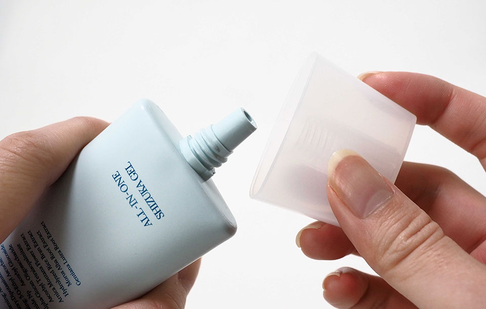 シズカゲルのチューブアップ写真