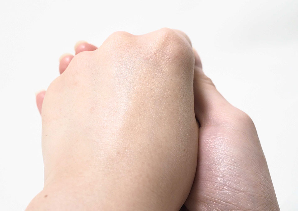 シズカゲルを伸ばし終わった写真