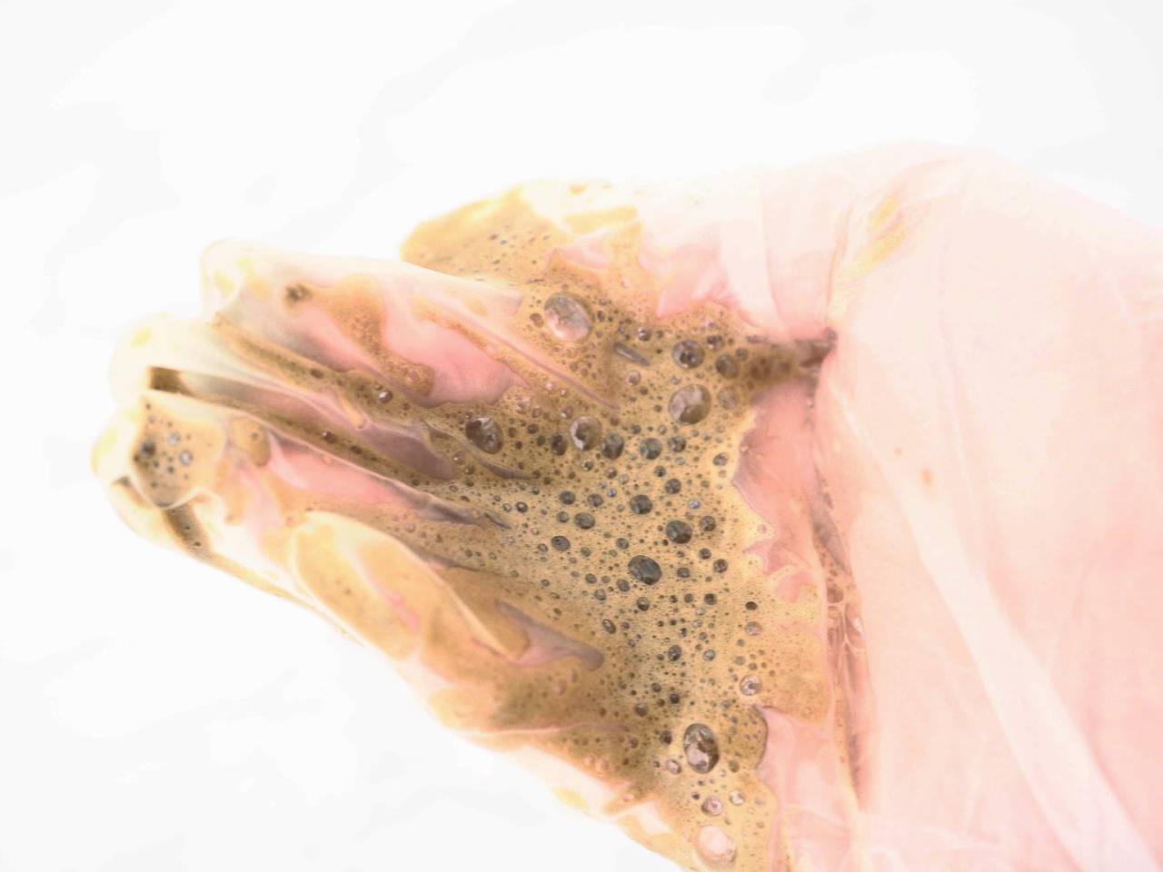 グローリンワンクロスの泡の写真