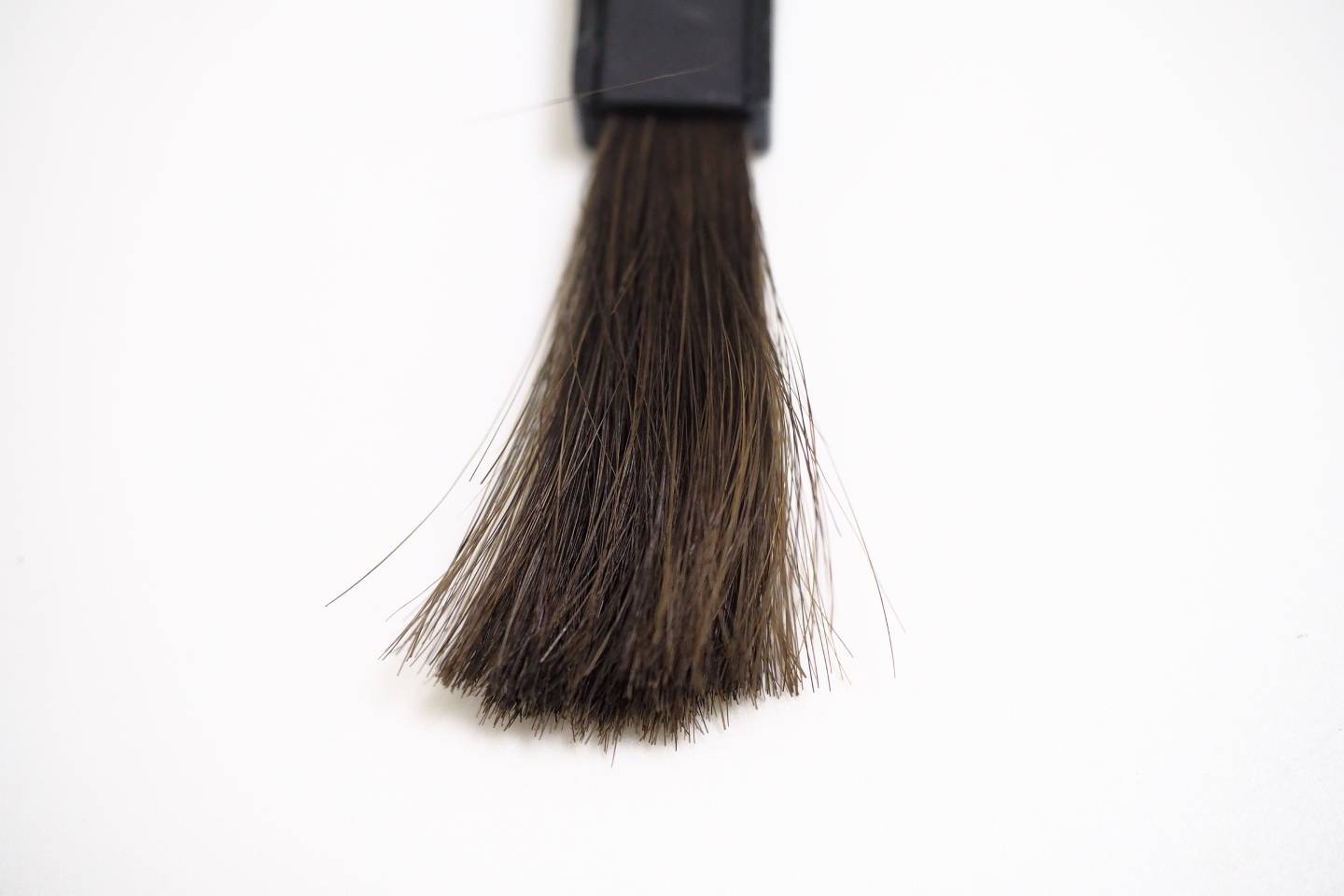 グローリンワンクロスで人毛白髪を3回染めた写真