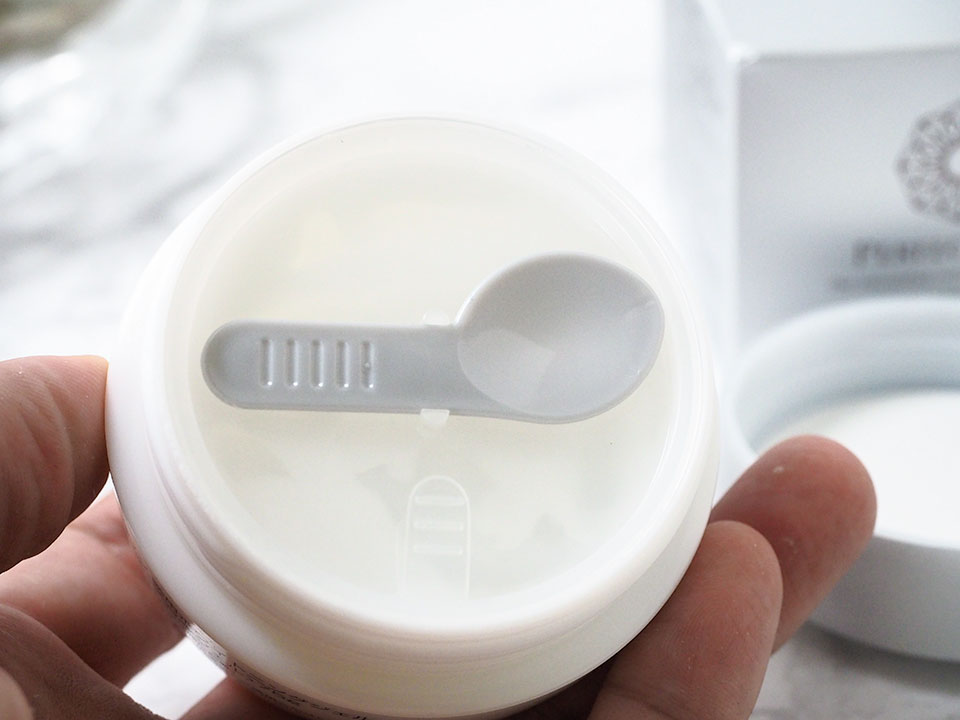 付属のスパチュラ