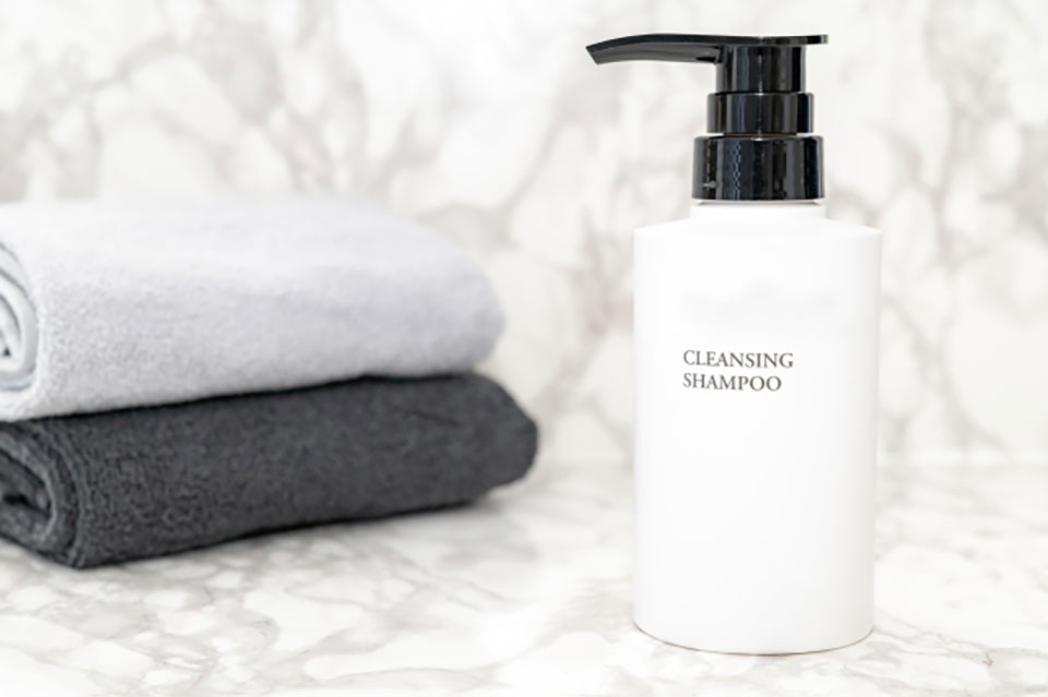 シャンプーボトルの画像