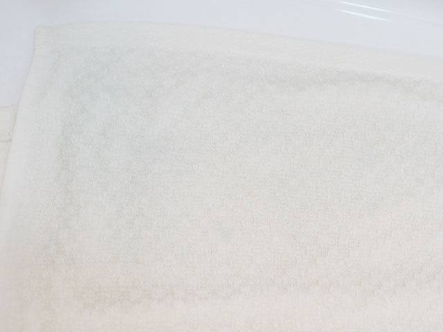 タオルの洗浄後