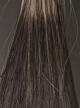 ビゲンアッシュブラウン50%白髪4回染毛