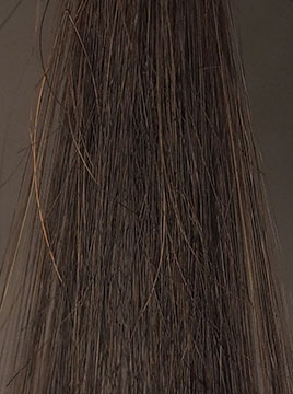 ビゲンダークブラウンブリーチ毛2回染毛