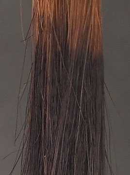 ブリーチ毛2回染毛