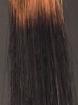 ハイブリーチ毛5回染毛